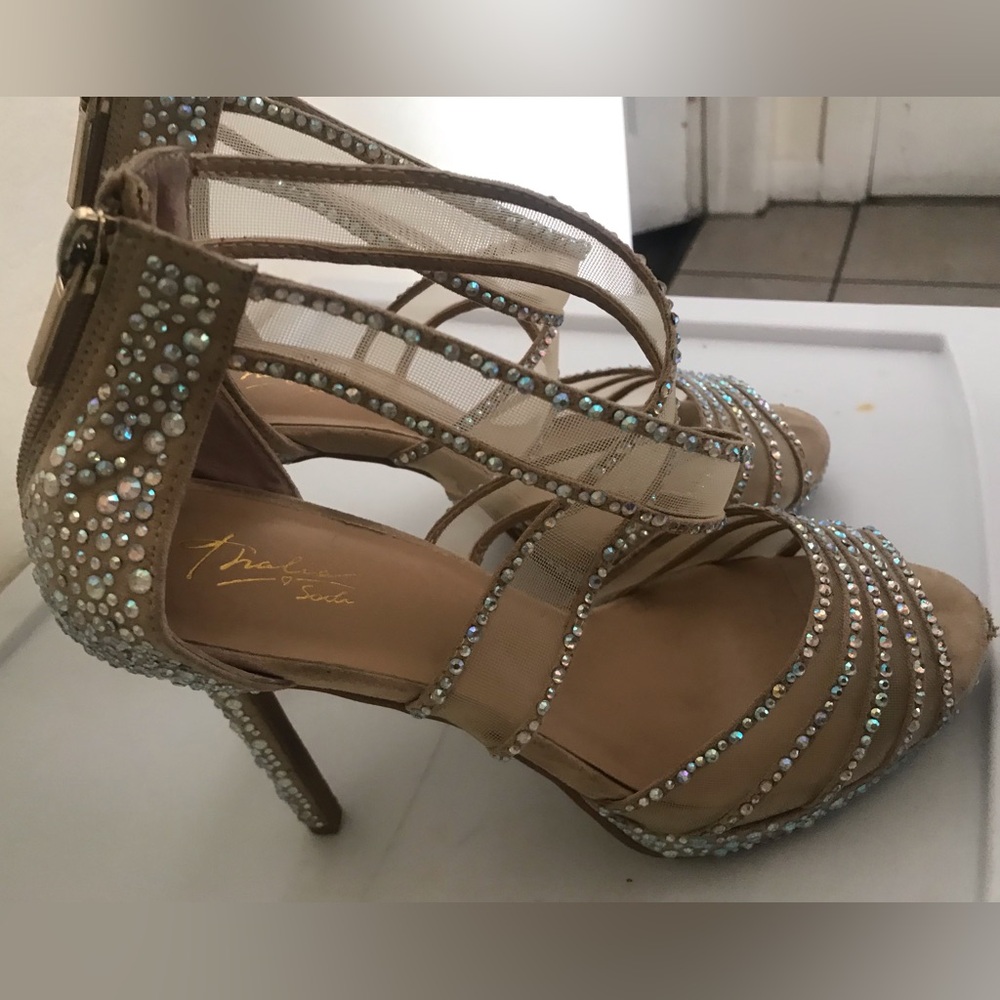 Women’s Rhinestone Heels - Picture 2 of 5